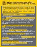 Comunicación salida niñ@s